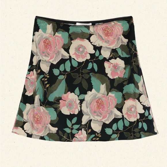 NWT Dôen Giulietta Skirt in Rose Garden Floral - Picture 3 of 9